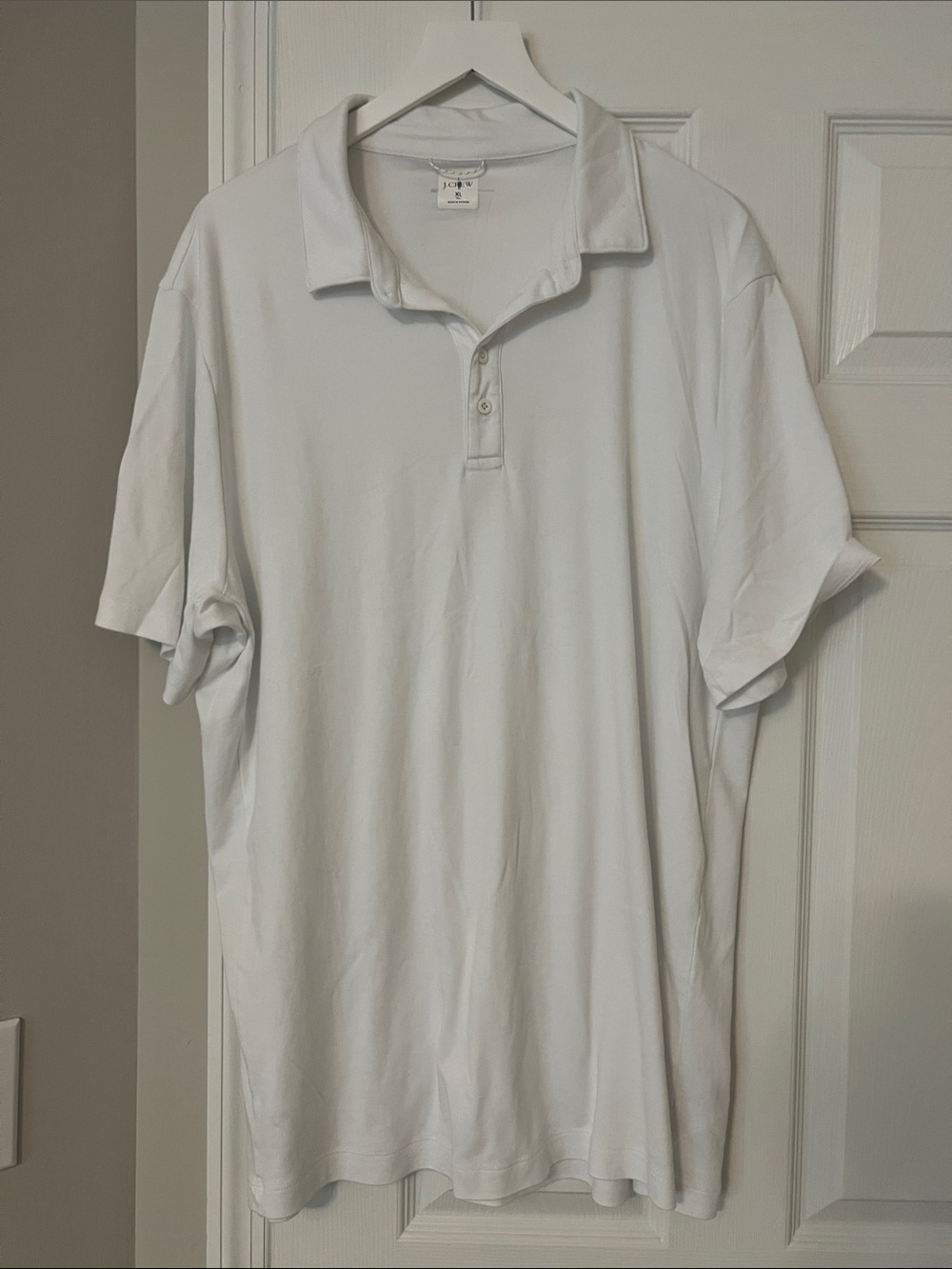 J. Crew White Men's Polo Shirt